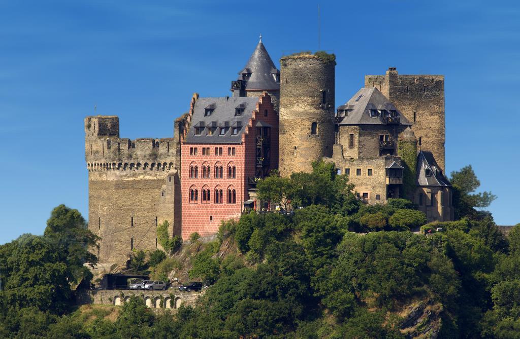 Burghotel Auf Schoenburg Обервезель Экстерьер фото
